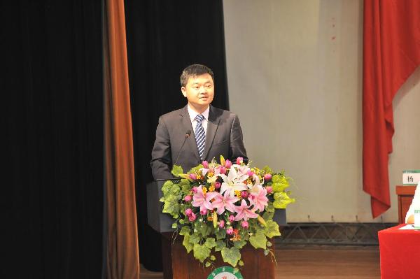 省学联主席朱佳鸿致辞 省学联主席朱佳鸿致辞